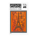 I Love Paris Postage postage by INTHEPRESENT I Love Paris Postage postage