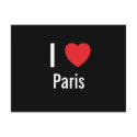 I love Paris postcards by funnycustomtshirts I love Paris postcards