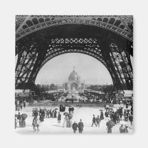 I Love Paris Refrigerator Magnet