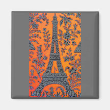 I Love Paris with or w/out text Magnet