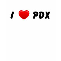 I Love PDX Spaghetti Top - Text Only t-shirts by PDXGuy I Love PDX Spaghetti Top - Text Only t-shirts