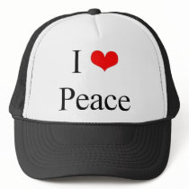 I love peace hats