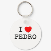 I Love Pedro keychains by ilovemyshirt I Love Pedro keychains