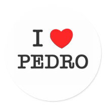 I Love Pedro stickers