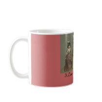 I Love Peg Wooden Dolls coffee mug tea cup