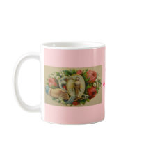 I Love Peg Wooden Dolls coffee mug tea cup