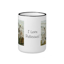 I Love Pelicans! Coffee Mug