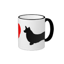 I Love Pembroke Welsh Corgis Mug