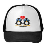 I love penguins mesh hats