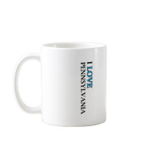I Love Pennsylvania Design Mugs