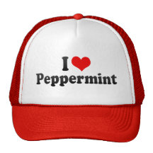 I Love Peppermint Trucker Hat