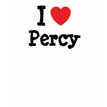 I love Percy heart custom personalized t-shirts