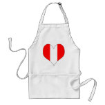 I Love Peru aprons
