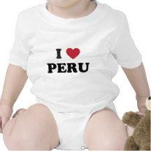 I Love Peru Bodysuit