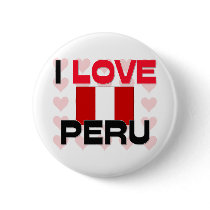 I Love Peru buttons by tshirtshirts I Love Peru buttons