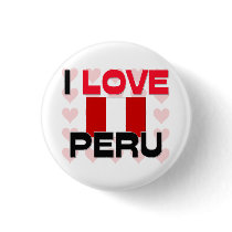 I Love Peru buttons by tshirtshirts I Love Peru buttons