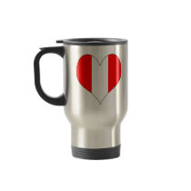 I Love Peru Coffee Mugs