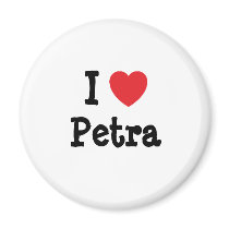 I love Petra heart T-Shirt magnets by funnycustomtshirts I love Petra heart T-Shirt magnets