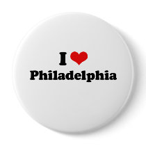 I LOVE PHILADELPHIA BUTTONS