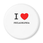 I Love Philadelphia Fridge Magnet