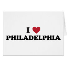 I Love Philadelphia Pennsylvania Cards