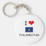 I Love Philadelphia Pennsylvania Keychain
