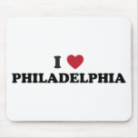 I Love Philadelphia Pennsylvania Mousepads