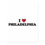 I Love Philadelphia Pennsylvania Post Card