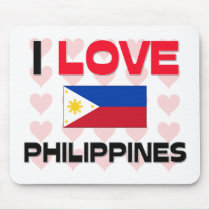 I Love Philippines mousepads