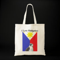 I Love Philippines Tote Bag bags