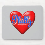 I Love Philly Mouse Pads
