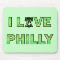 I LOVE PHILLY mousepads