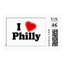 I Love Philly postage by Rep_Yo_City I Love Philly postage