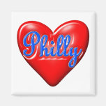I Love Philly Refrigerator Magnet