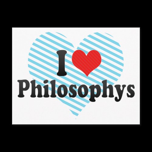 I Love Philosophys Postcards