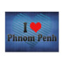 I Love Phnom Penh, Cambodia Post Cards