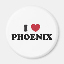 I Love Phoenix Magnet