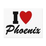 I Love Phoenix Postcards