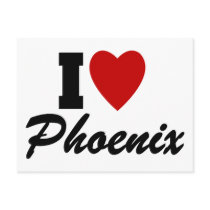 I Love Phoenix postcards by GeographyTees I Love Phoenix postcards