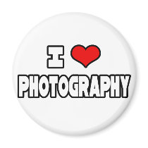I Love Photography magnets