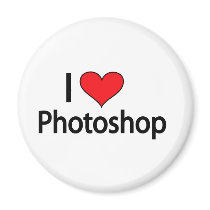 I love photoshop magnet