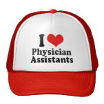 I Love Physician Assistants Mesh Hat