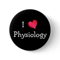 I Love Physiology Pinback Button