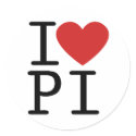 I Love PI (Sticker)
