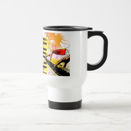 I love Piano Mug