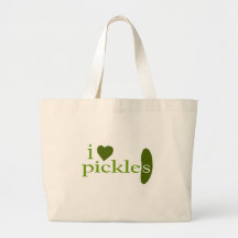 I Love Pickles Bag