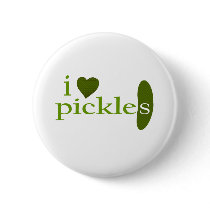 I Love Pickles Pin