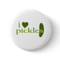 I Love Pickles buttons by worldsfair I Love Pickles buttons