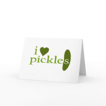 I Love Pickles cards by worldsfair I Love Pickles cards