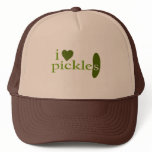I Love Pickles hats